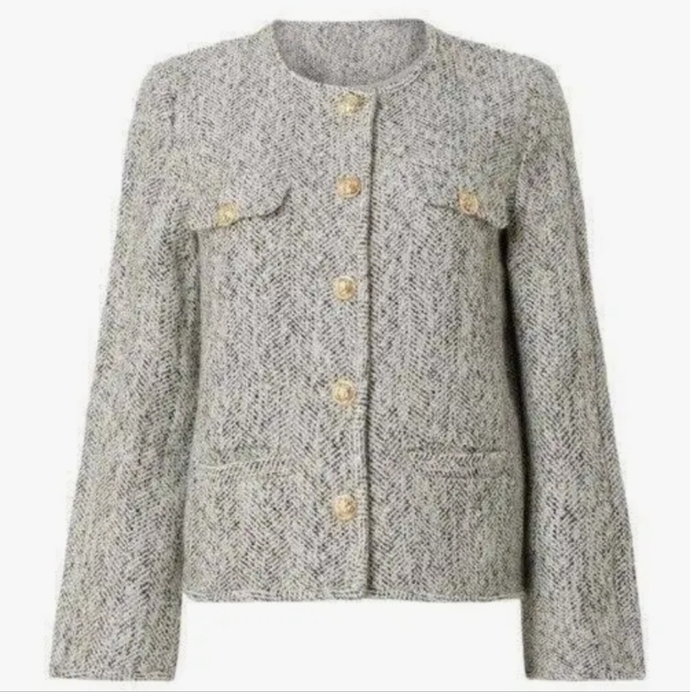DEREK LAM COLLECTIVE Tweed Blazer